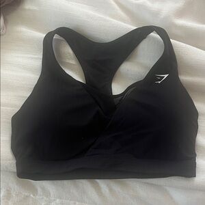 Gymshark Black Sports Bra Mesh